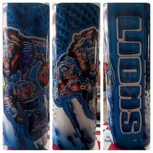 Detroit Lions 20oz skinny tumbler